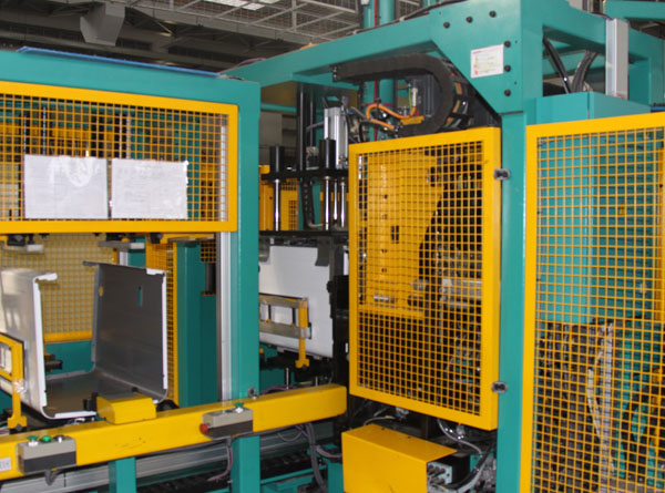 Washing machine shell automatic production line.